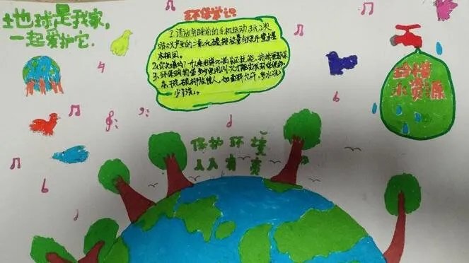 保护环境的手抄报