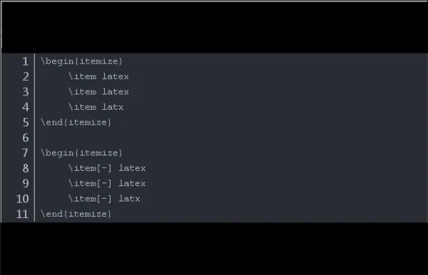 latex 中 的 itemize 怎么用啊？