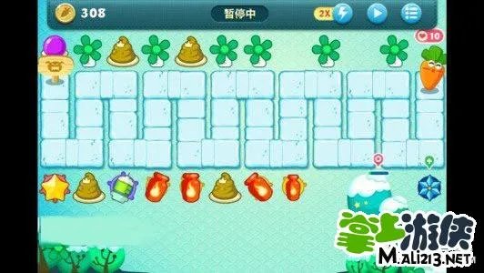 保卫萝卜冬季7攻略 冬季主题第7关金萝卜攻略