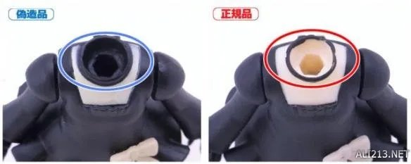 正版手办与盗版邪神大比拼 比一比就可以看出真假！