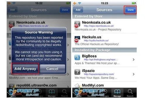 在Cydia里添加hackulo源的方法技巧