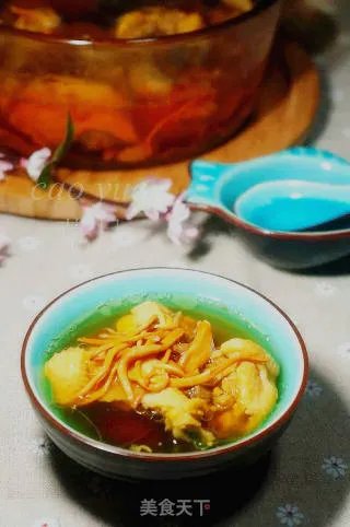 虫草花煲鸡汤