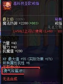 《DNF》女圣骑速成勇气祝福BUFF装备详解