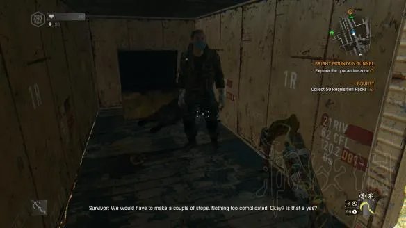 《消逝的光芒》怎么修理武器？利用蓝盾任务无限修理武器技巧