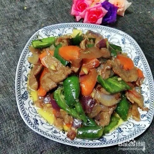 炒肉的做法