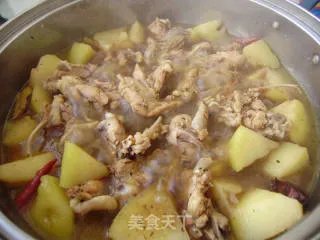 家常菜----鸡肉炖土豆