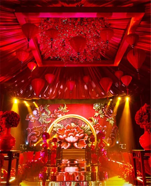 2018中式婚礼布置图片 为您打造古色古香的婚礼