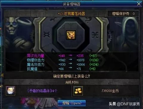 DNF增幅比强化成功率高,真的是这样吗?你有类似体验吗?