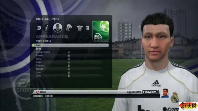 《FIFA 11》GAME FACE图文教程(FIFA自建3D头像，让自己出现在游戏里)