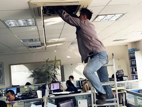 如何清洗中央空调