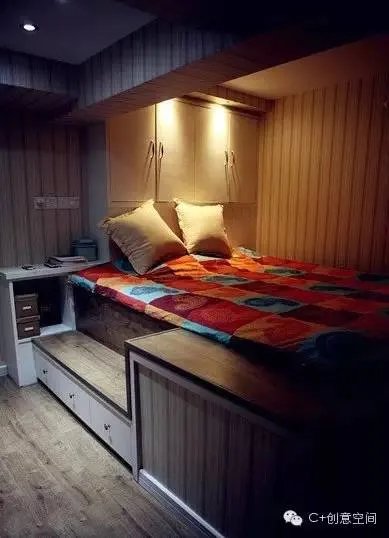 花点点设计的巧思，家里的角落也有小床的容身之所