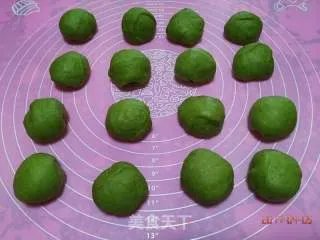 青蛙挤挤面包（抹茶豆沙包）