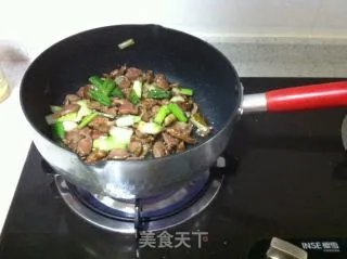 尖椒炒鸡胗