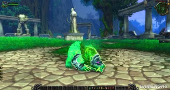 《魔兽世界（WOW）》7.0德鲁伊神器熊形态曝光 外观实在太酷炫！