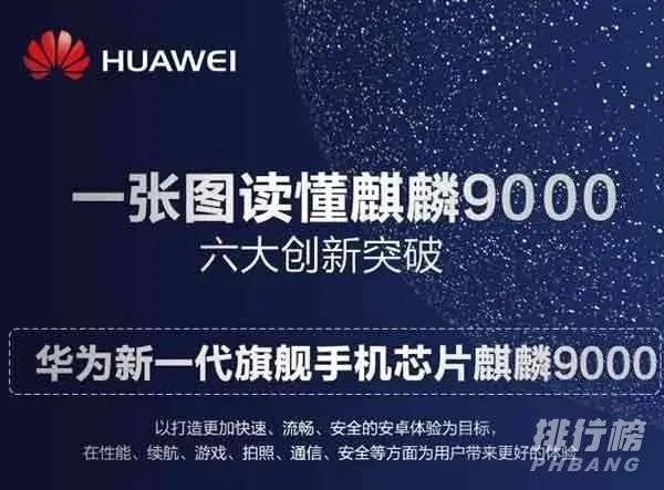 麒麟9000芯片用于哪款手机