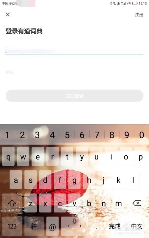 有道词典的首页设置