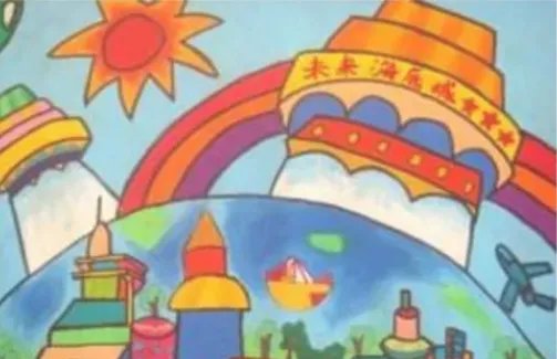 未来世界怎么画