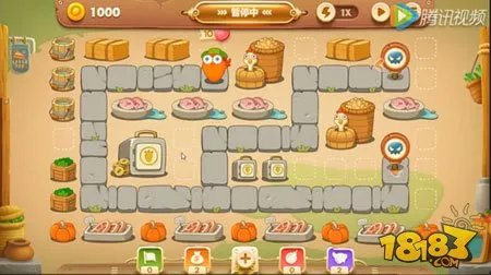 保卫萝卜3集市地图第21关图文攻略