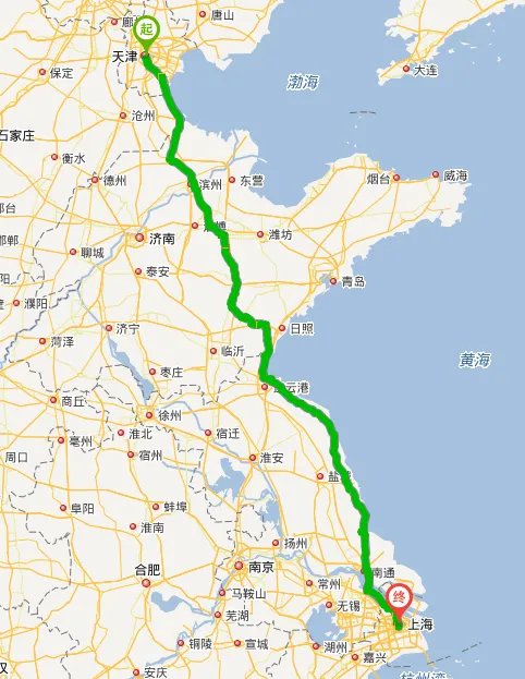天津到上海的最佳自驾线路