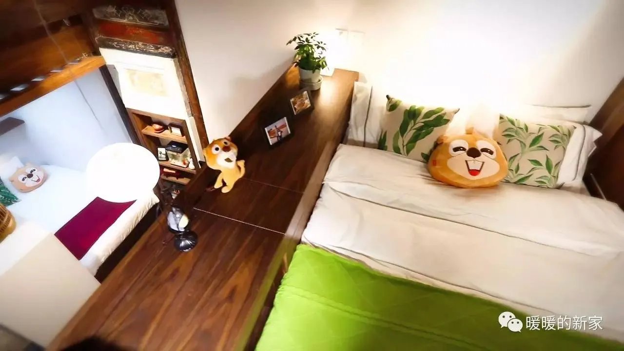 暖家|18平米惊喜变身三室一厅一厨一卫阳光别墅