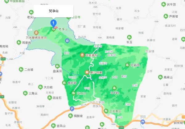 梵净山在贵州哪里？