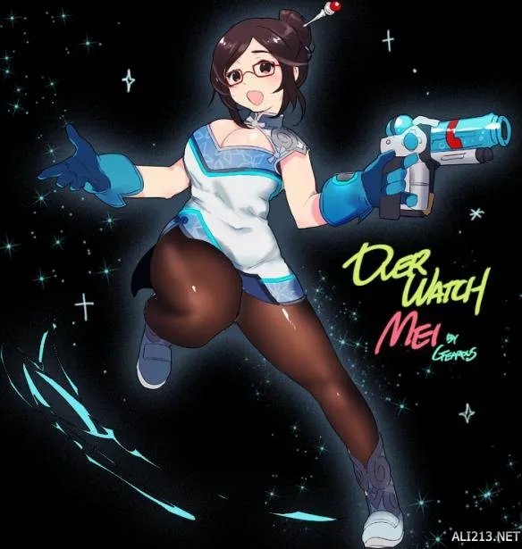 《守望先锋》小美精彩美图欣赏 胸比头大是几个意思