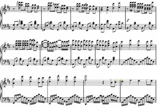 突然好想你钢琴数字谱