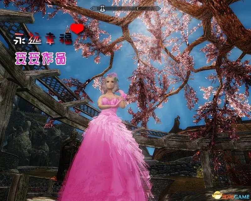 上古卷轴5 玲玲作品 落英超美婚沙 已迷死万千女性