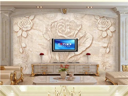 欧式客厅电视背景墙材料有哪些 装修时需注意什么