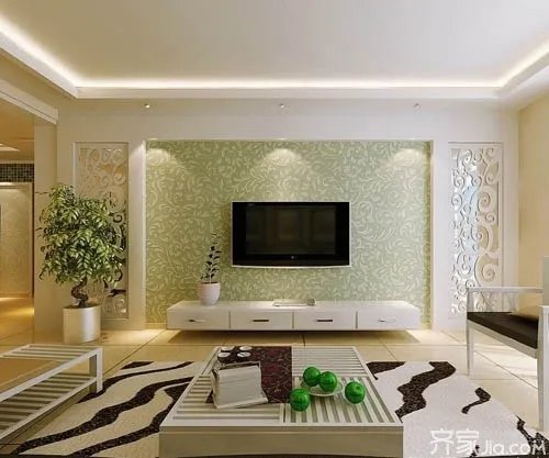客厅电视背景墙效果图欣赏