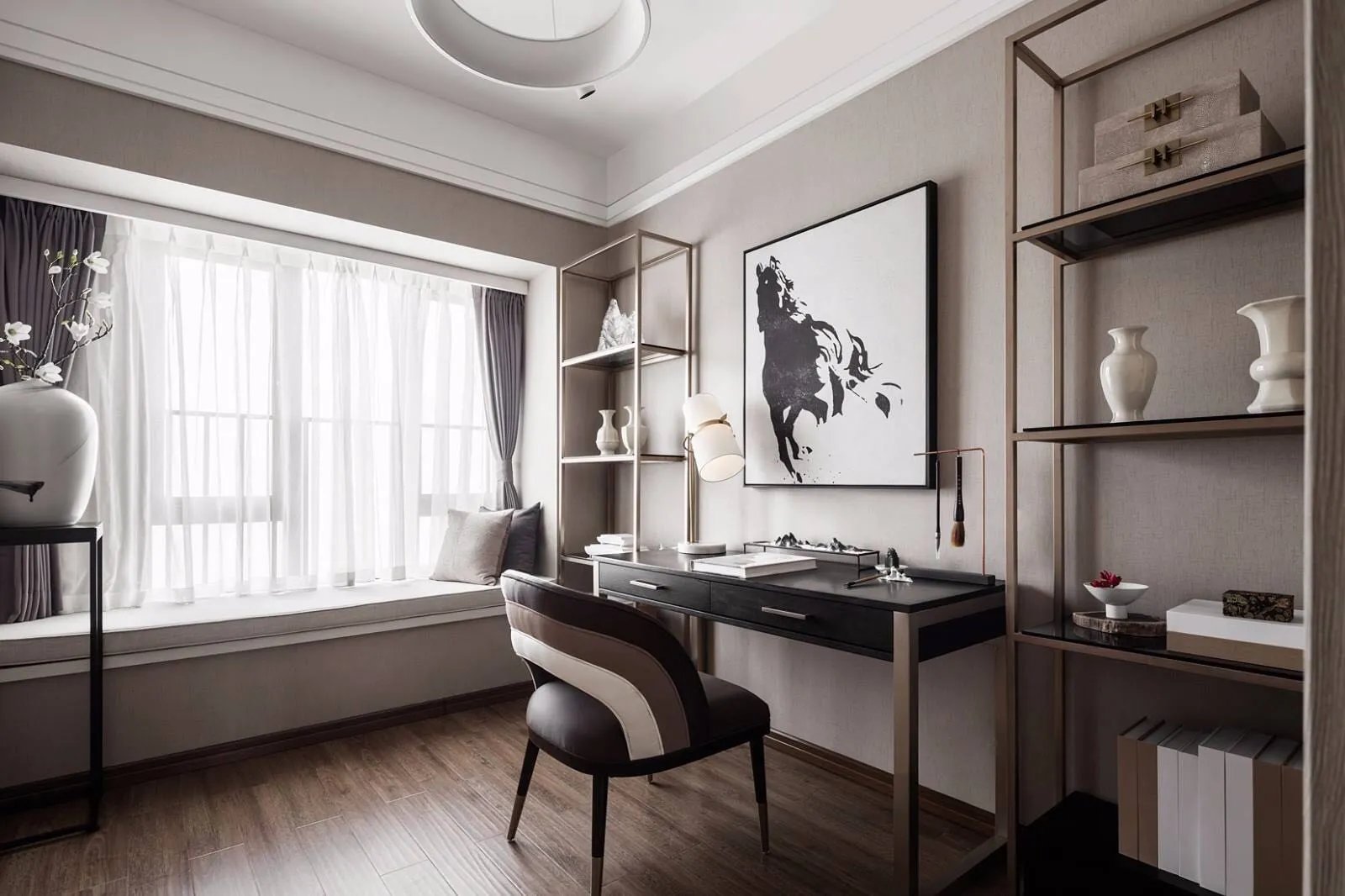 沉稳大气的装修风格，适合低调奢华有内涵的你！