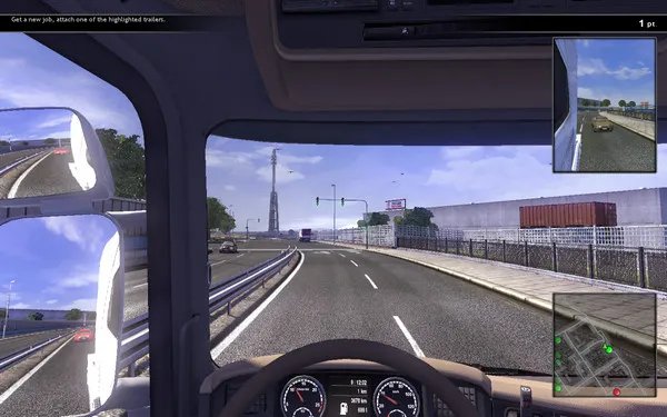斯堪尼亚重卡驾驶模拟