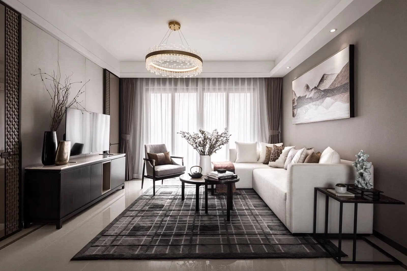 沉稳大气的装修风格，适合低调奢华有内涵的你！