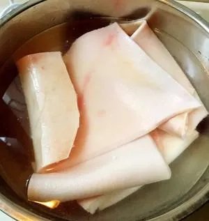猪皮冻的制作方法