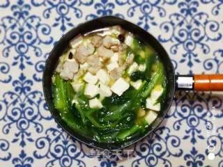 小白菜炖豆腐