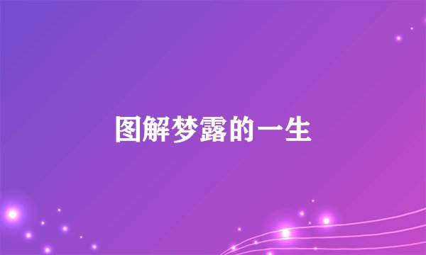 图解梦露的一生