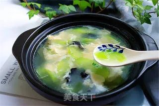 丝瓜鸡蛋汤