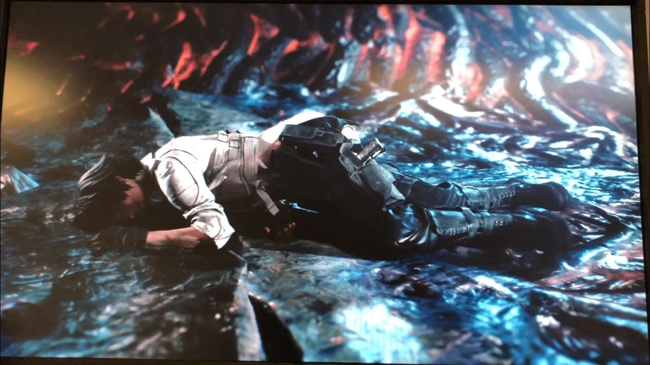 《鬼泣5》崔西和蕾蒂画面曝光 二人都倒在地上发生什么事了？