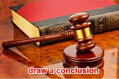 ”得出结论“英文？