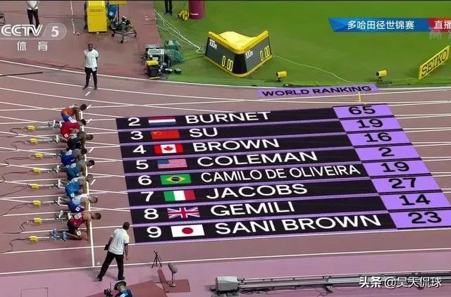 多哈田径世锦赛苏炳添、谢震业遗憾无缘百米决赛,科尔曼9秒76夺冠。你怎么看?