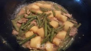 豆角土豆炖肉