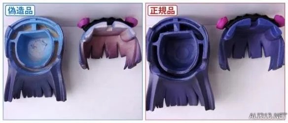 正版手办与盗版邪神大比拼 比一比就可以看出真假！