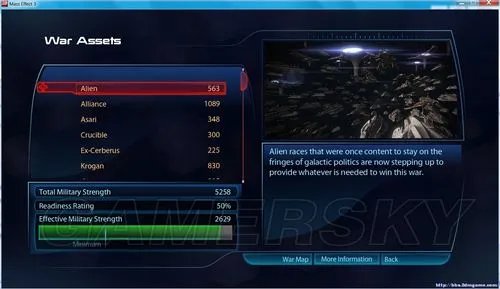 《质量效应3》全结局变种及达成条件总结（剧透）