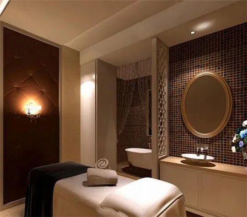 美容院装修风格效果图 2017热门的美容院装修风格