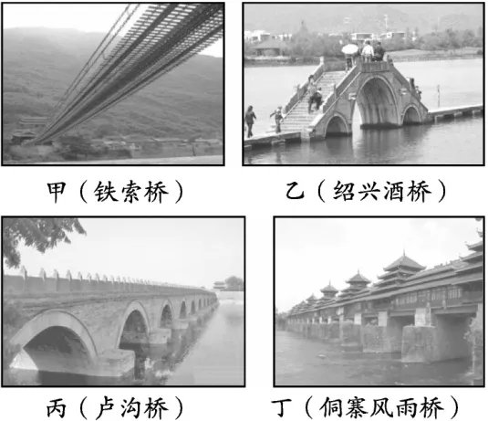 图中的建筑格局可以概括为