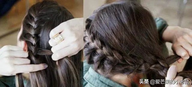 麻花辫的编法图解详细教程？