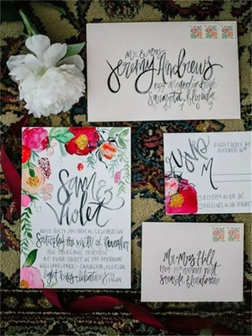 创意结婚请帖设计 怎样的婚礼请柬有创意