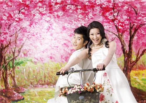 婚纱照油画图片欣赏 怎么拍出好看的油画婚纱照