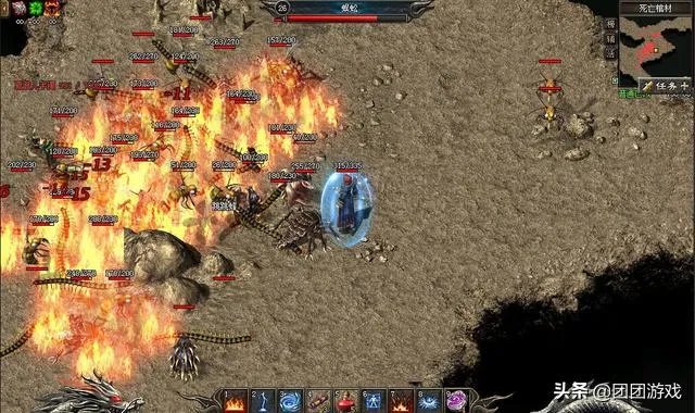 热血传奇：最适合散人打的几种怪物，翻身做土豪全靠它？