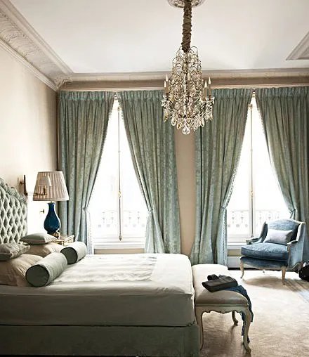 家里落地窗够大?更要配上好窗帘~